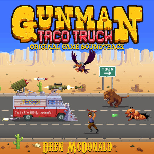 Gunman Taco Truck Original Game Soundtrack, Dren McDonald - CD